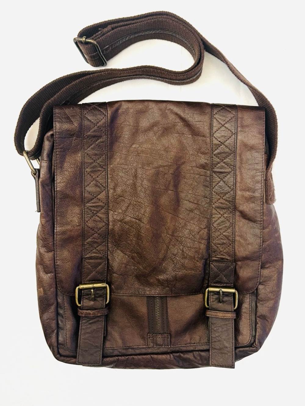 Vintage Wilsons Leather Messenger Bag